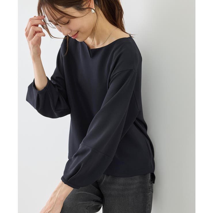 ランタンスリーブリップルカットトップス | ROPE' PICNIC | 詳細画像19 