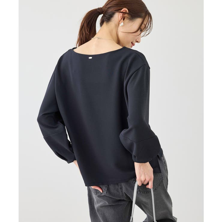 ランタンスリーブリップルカットトップス | ROPE' PICNIC | 詳細画像20 