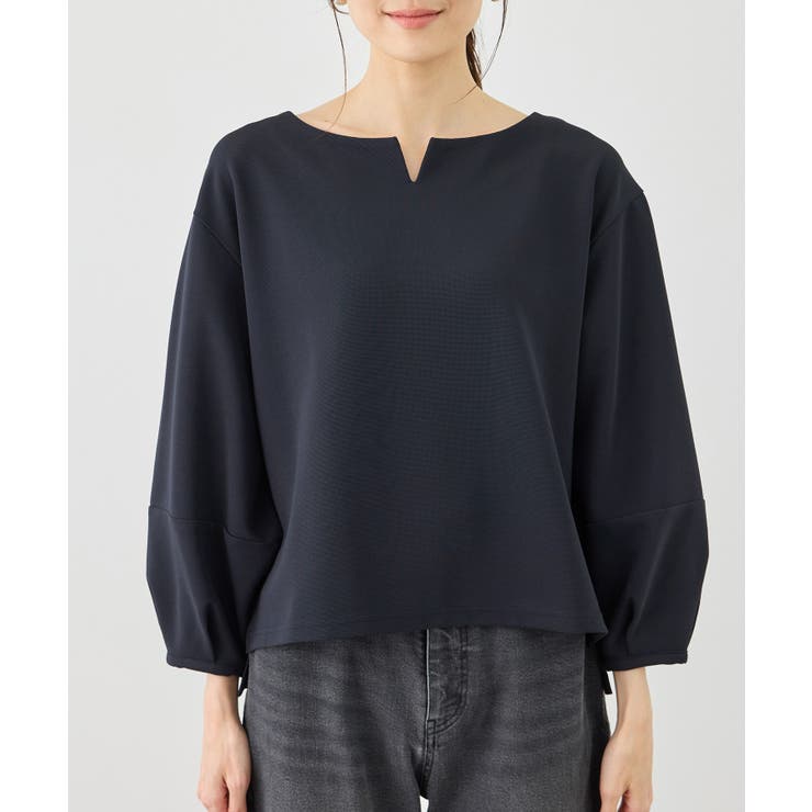 ランタンスリーブリップルカットトップス | ROPE' PICNIC | 詳細画像21 