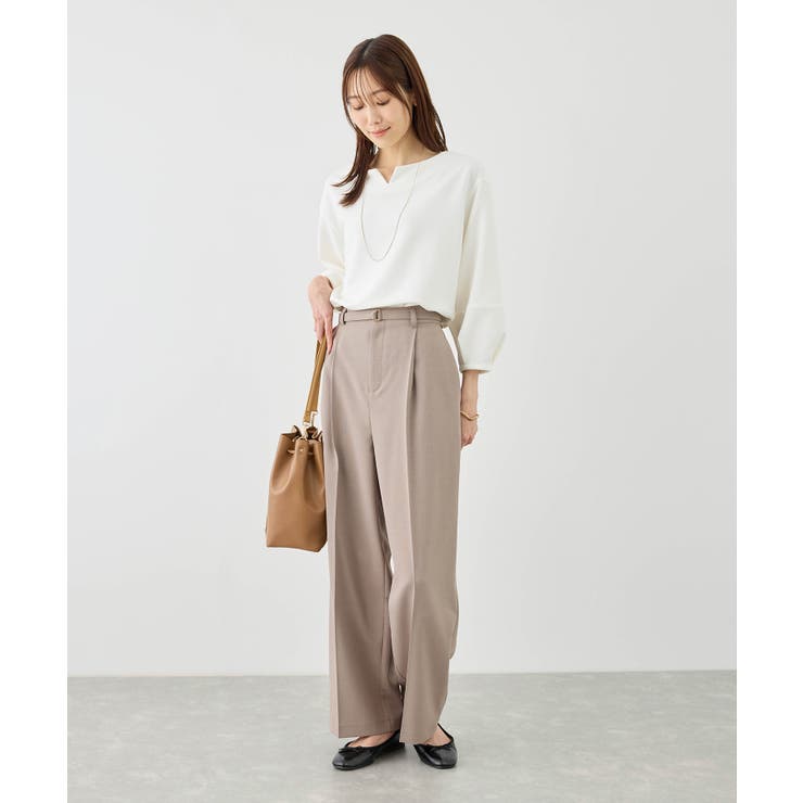 ランタンスリーブリップルカットトップス | ROPE' PICNIC | 詳細画像3 