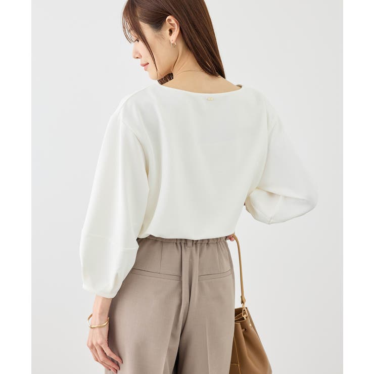 ランタンスリーブリップルカットトップス | ROPE' PICNIC | 詳細画像7 