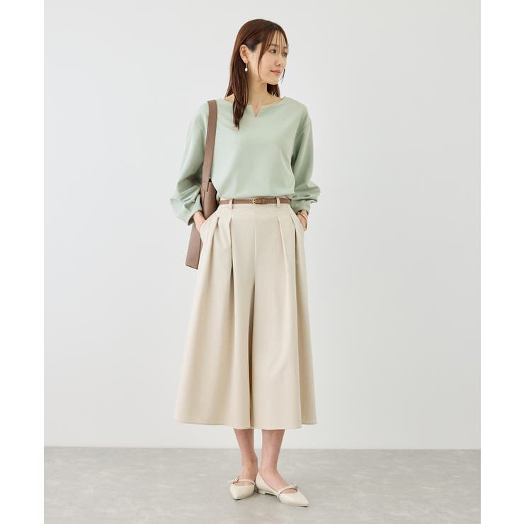 ランタンスリーブリップルカットトップス | ROPE' PICNIC | 詳細画像8 