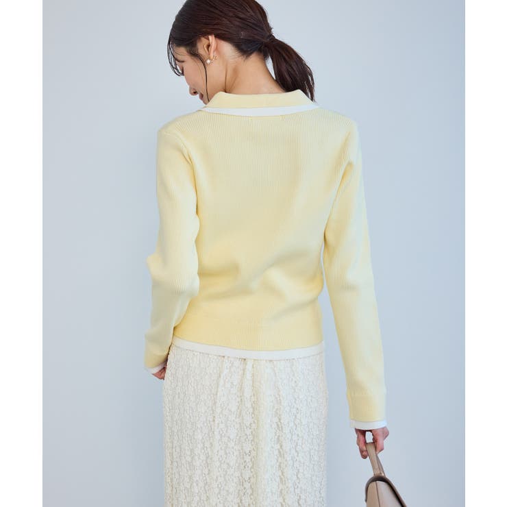 レイヤード風リブポロニット | ROPE' PICNIC | 詳細画像27 