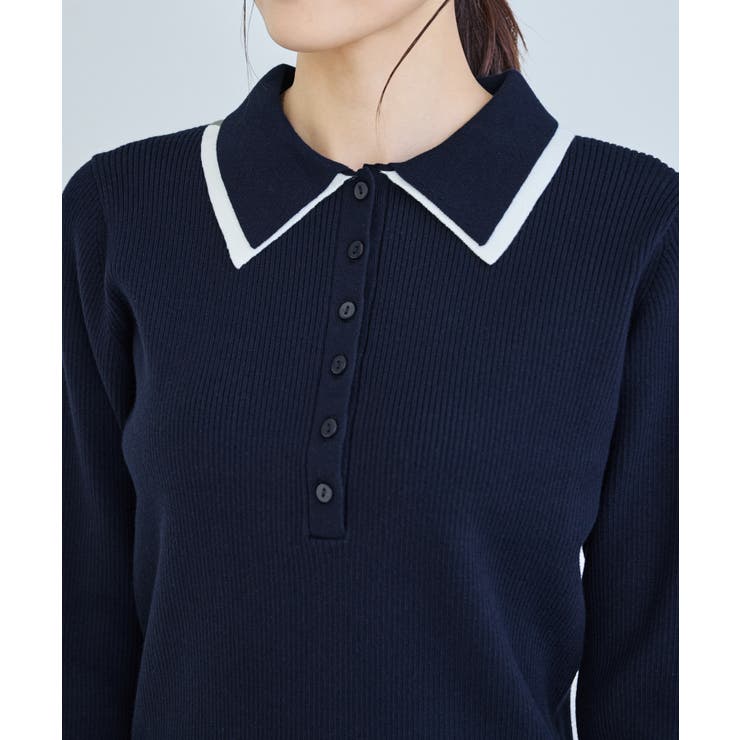 レイヤード風リブポロニット | ROPE' PICNIC | 詳細画像31 