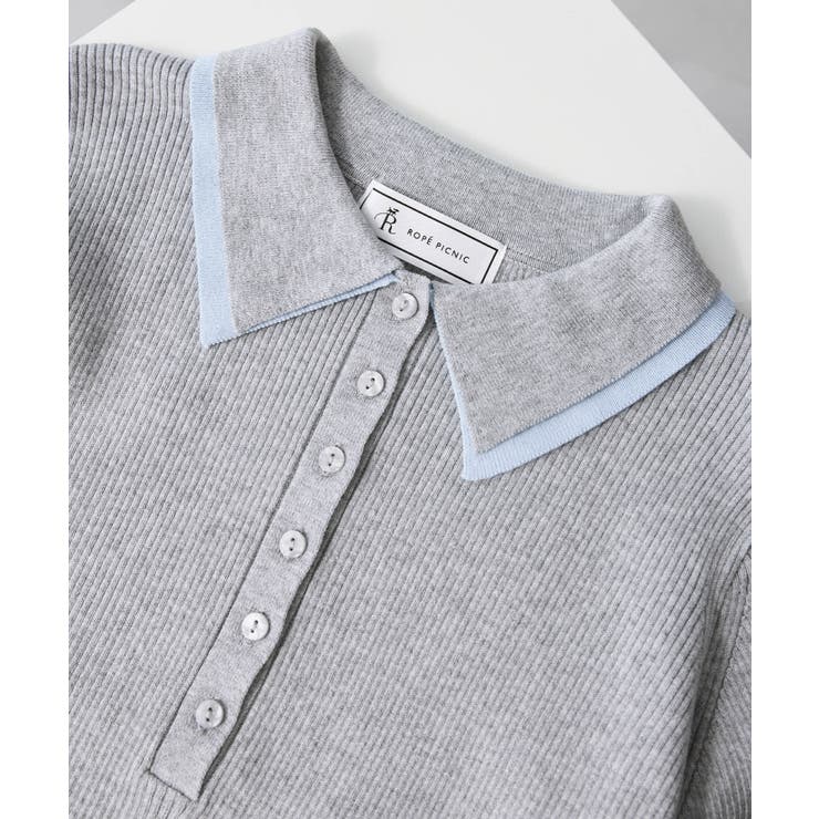 レイヤード風リブポロニット | ROPE' PICNIC | 詳細画像36 