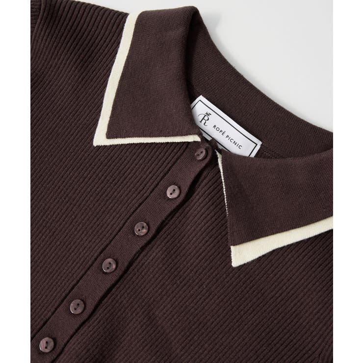 レイヤード風リブポロニット | ROPE' PICNIC | 詳細画像37 