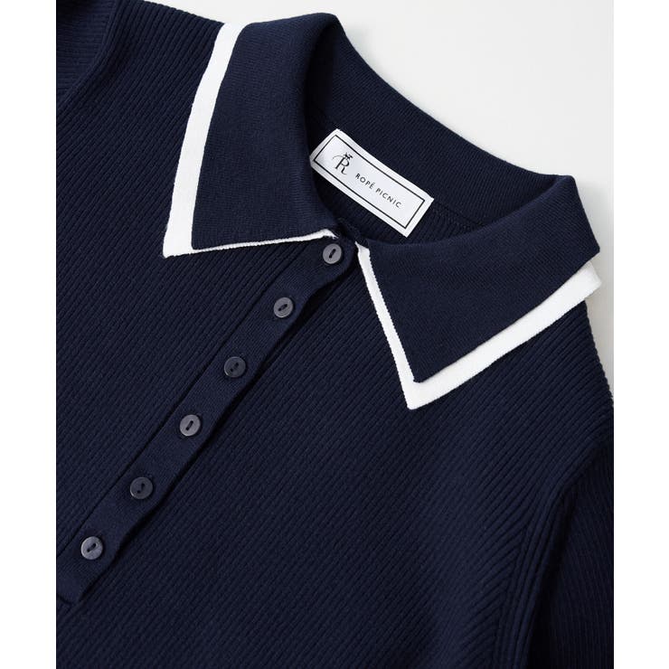 レイヤード風リブポロニット | ROPE' PICNIC | 詳細画像38 