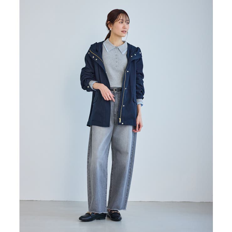 レイヤード風リブポロニット | ROPE' PICNIC | 詳細画像9 