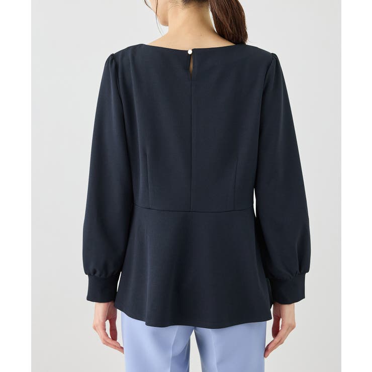 カットジョーゼットハートネックペプラムプルオーバー | ROPE' PICNIC | 詳細画像26 