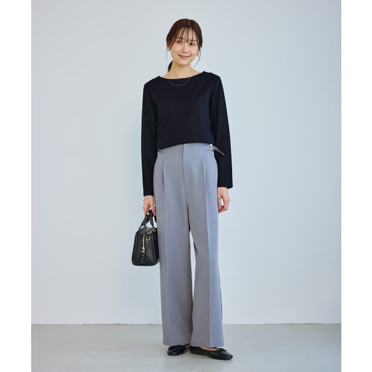 60シルケットボートネックジャケットインナー | ROPE' PICNIC | 詳細画像11 