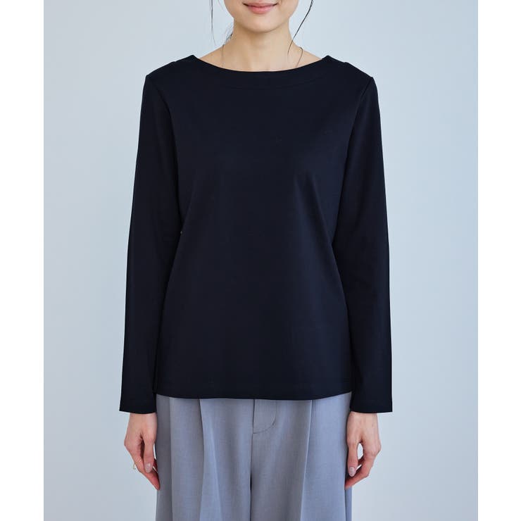 60シルケットボートネックジャケットインナー | ROPE' PICNIC | 詳細画像16 