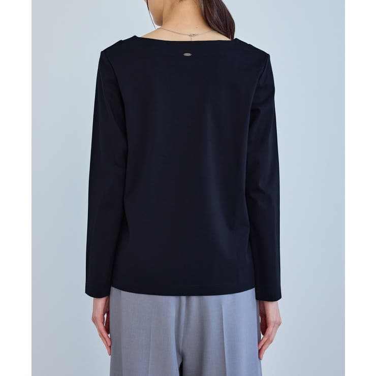 60シルケットボートネックジャケットインナー | ROPE' PICNIC | 詳細画像18 