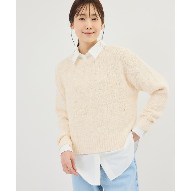 フリンジヤーンラメニット | ROPE' PICNIC | 詳細画像5 