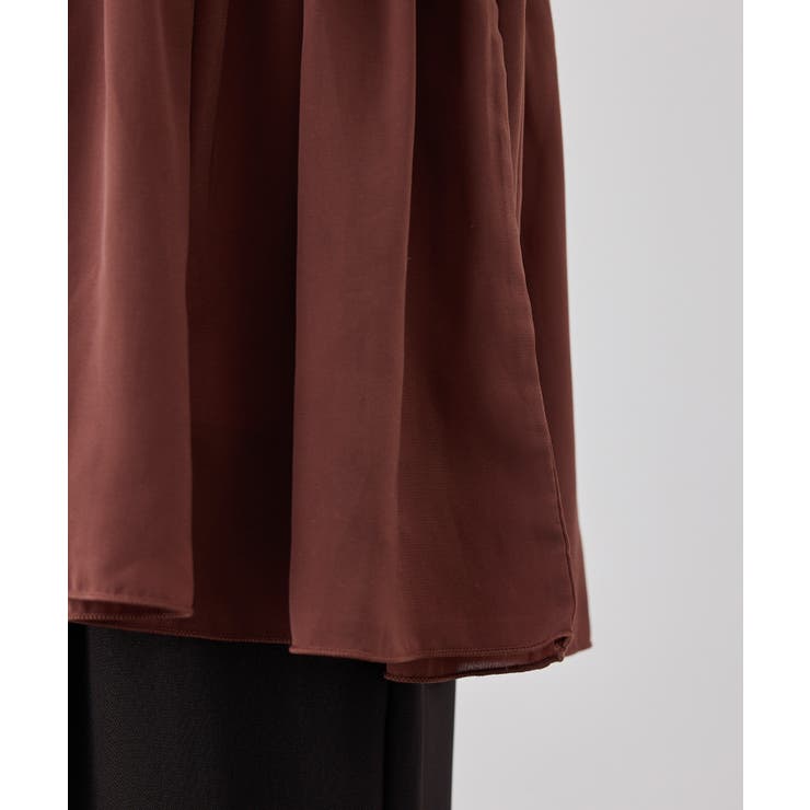 シャーリングビスチェ風ドッキングロングスリーブカットソー/リンクコーデ | ROPE' PICNIC | 詳細画像34 