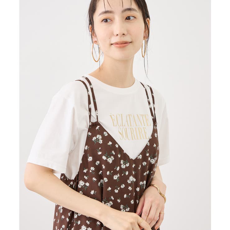 RENUロゴ＆フォトアソートプリントTシャツ UVカット 接触冷感 | ROPE' PICNIC | 詳細画像15 