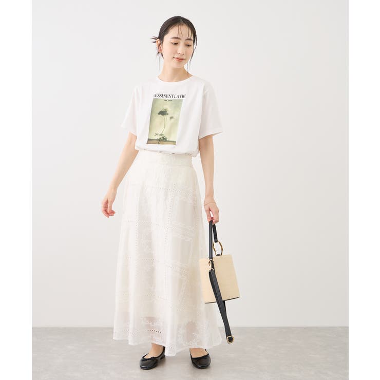 RENUロゴ＆フォトアソートプリントTシャツ UVカット 接触冷感 | ROPE' PICNIC | 詳細画像25 