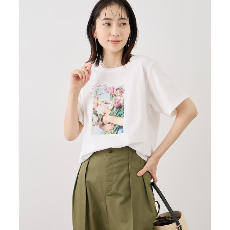 RENUロゴ＆フォトアソートプリントTシャツ UVカット 接触冷感 | ROPE' PICNIC | 詳細画像30 