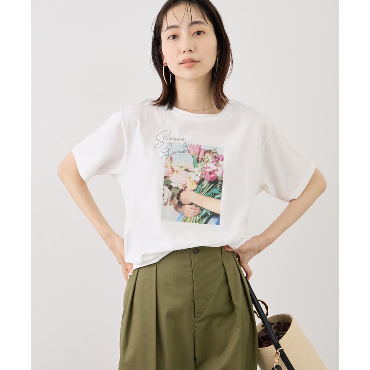 RENUロゴ＆フォトアソートプリントTシャツ UVカット 接触冷感 | ROPE' PICNIC | 詳細画像32 