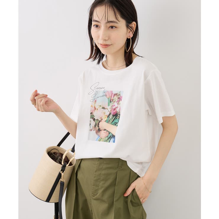 RENUロゴ＆フォトアソートプリントTシャツ UVカット 接触冷感 | ROPE' PICNIC | 詳細画像34 