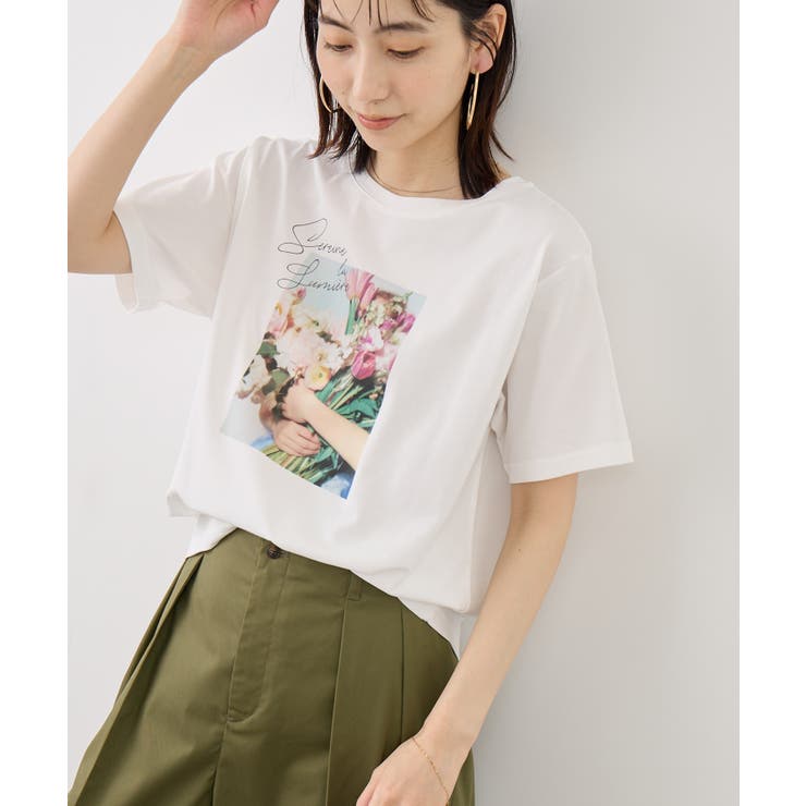 RENUロゴ＆フォトアソートプリントTシャツ UVカット 接触冷感 | ROPE' PICNIC | 詳細画像35 