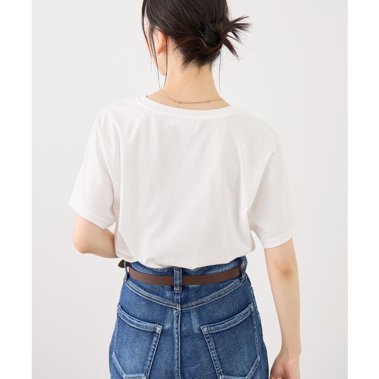 RENUロゴ＆フォトアソートプリントTシャツ UVカット 接触冷感 | ROPE' PICNIC | 詳細画像7 