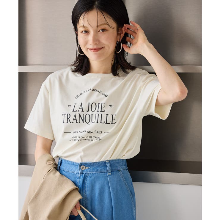 オーバーサイズロゴプリントTシャツ/UVカット・接触冷感・汗染み防止 | ROPE' PICNIC | 詳細画像13 