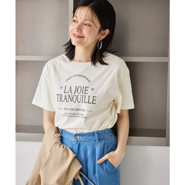 オーバーサイズロゴプリントTシャツ/UVカット・接触冷感・汗染み防止 | ROPE' PICNIC | 詳細画像14 