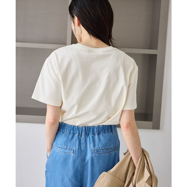 オーバーサイズロゴプリントTシャツ/UVカット・接触冷感・汗染み防止 | ROPE' PICNIC | 詳細画像15 