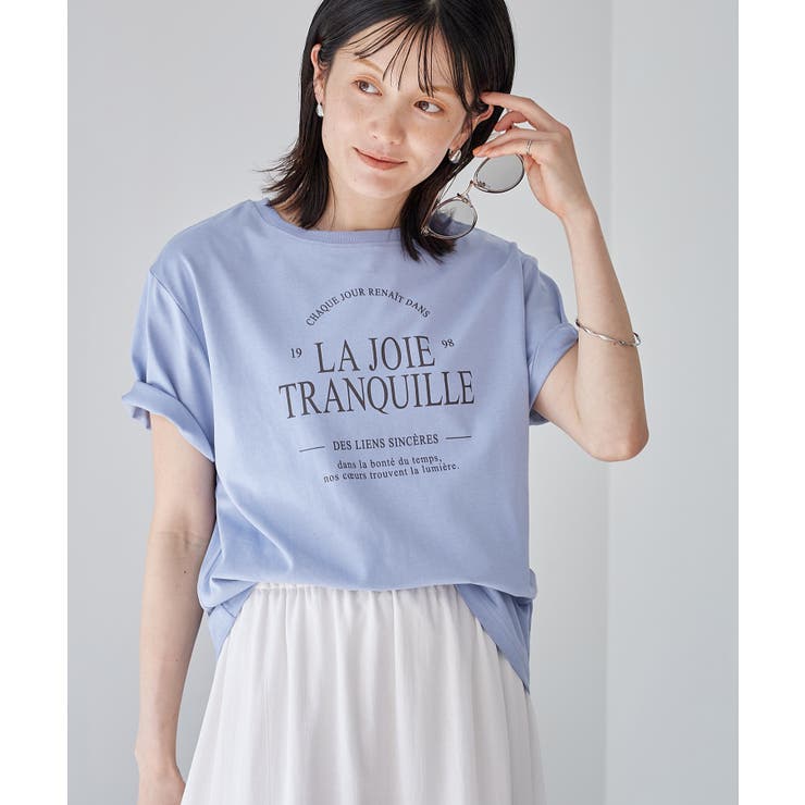 オーバーサイズロゴプリントTシャツ/UVカット・接触冷感・汗染み防止 | ROPE' PICNIC | 詳細画像19 