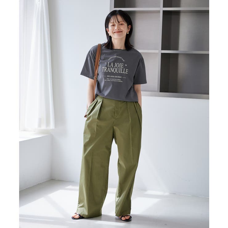オーバーサイズロゴプリントTシャツ/UVカット・接触冷感・汗染み防止 | ROPE' PICNIC | 詳細画像2 