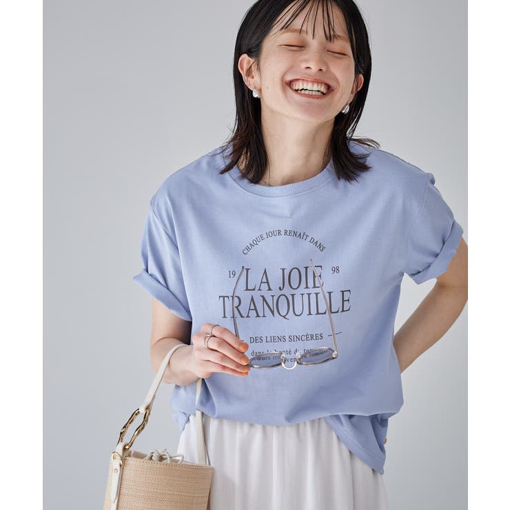 オーバーサイズロゴプリントTシャツ/UVカット・接触冷感・汗染み防止 | ROPE' PICNIC | 詳細画像20 