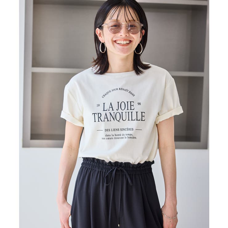 オーバーサイズロゴプリントTシャツ/UVカット・接触冷感・汗染み防止 | ROPE' PICNIC | 詳細画像7 