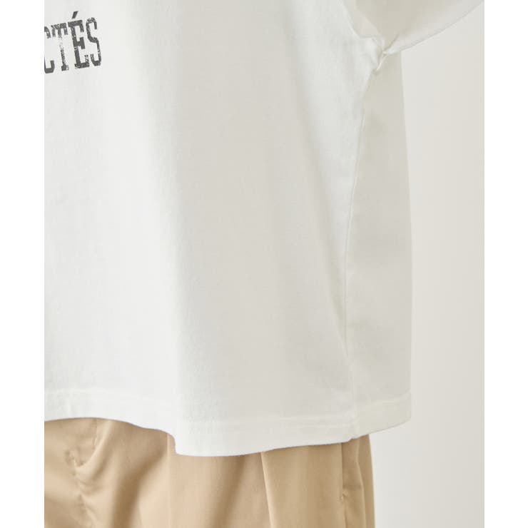 カレッジロゴプリントフレアスリーブピグメントTシャツ/リンクコーデ | ROPE' PICNIC | 詳細画像27 