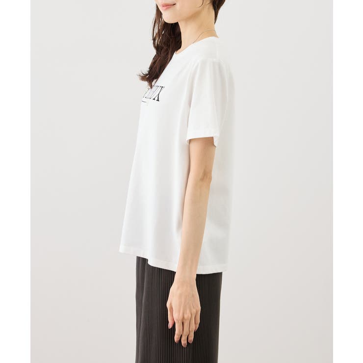 パール付きロゴTシャツ/UVカット・接触冷感・汗染み防止 | ROPE' PICNIC | 詳細画像31 