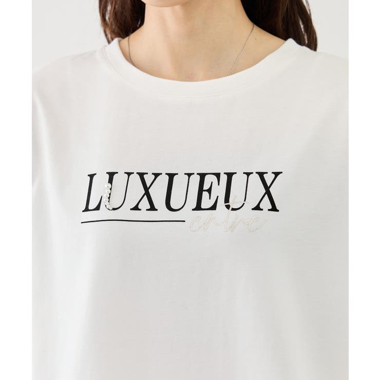 パール付きロゴTシャツ/UVカット・接触冷感・汗染み防止 | ROPE' PICNIC | 詳細画像33 