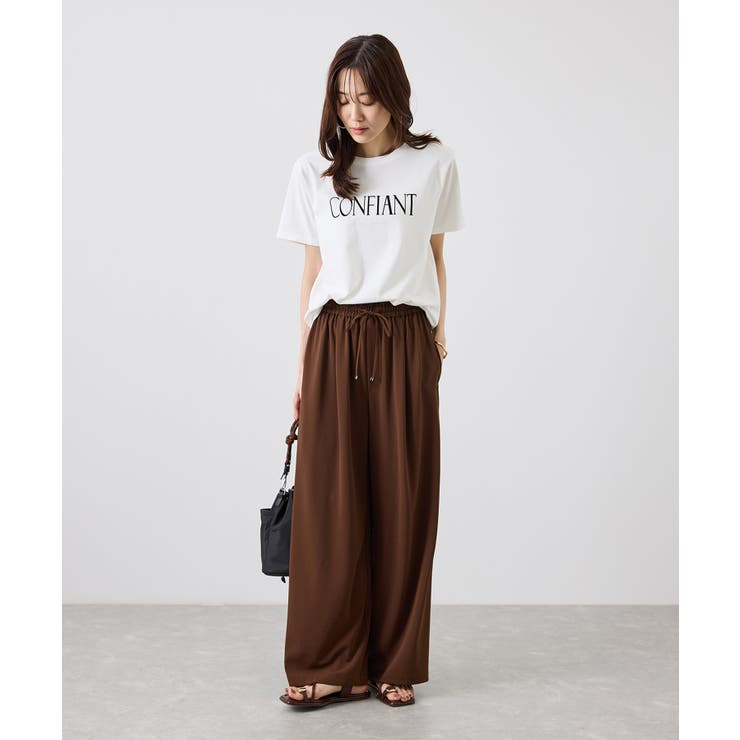フロッキーロゴTシャツ/UVカット・接触冷感・汗染み防止 | ROPE' PICNIC | 詳細画像13 