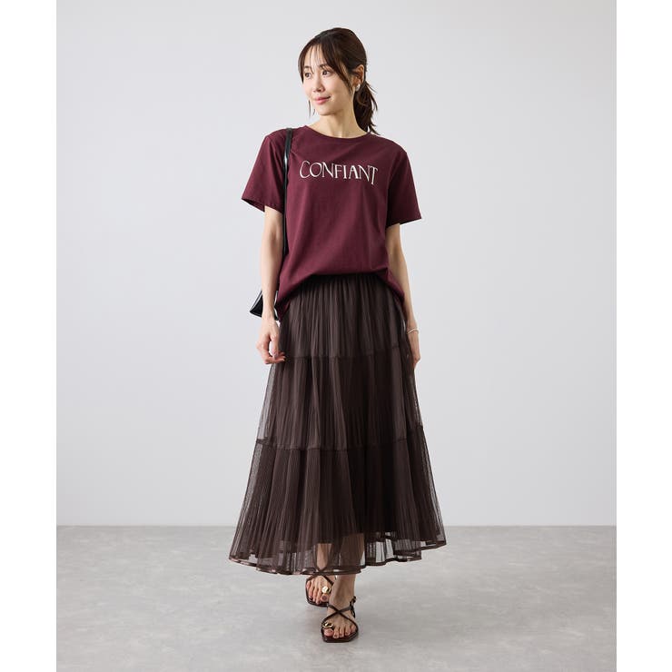 フロッキーロゴTシャツ/UVカット・接触冷感・汗染み防止 | ROPE' PICNIC | 詳細画像21 