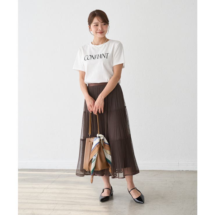 フロッキーロゴTシャツ/UVカット・接触冷感・汗染み防止 | ROPE' PICNIC | 詳細画像30 