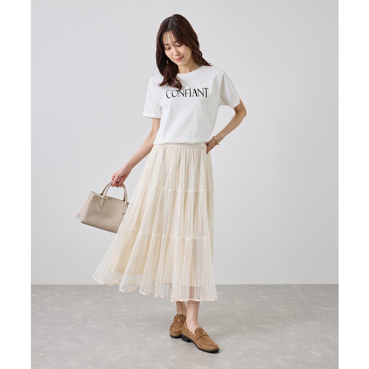 フロッキーロゴTシャツ/UVカット・接触冷感・汗染み防止 | ROPE' PICNIC | 詳細画像8 