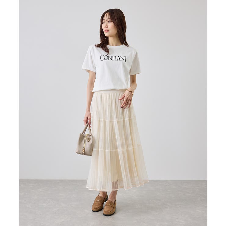 フロッキーロゴTシャツ/UVカット・接触冷感・汗染み防止 | ROPE' PICNIC | 詳細画像9 
