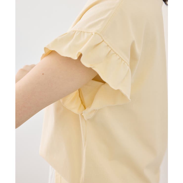 フリルスリーブロゴTシャツ/接触冷感・汗染み防止 | ROPE' PICNIC | 詳細画像25 