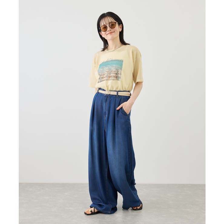 フォトプリントニットTシャツ | ROPE' PICNIC | 詳細画像12 