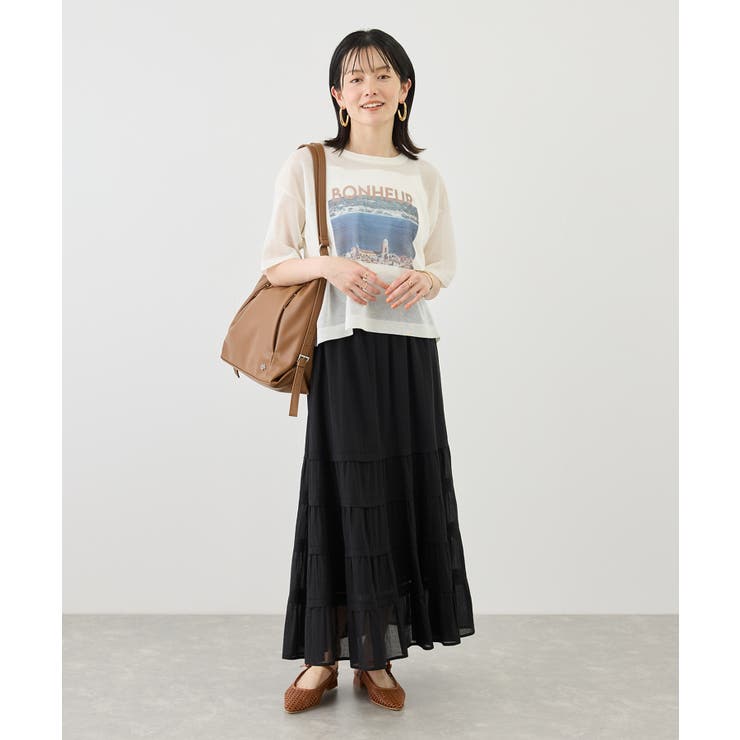 フォトプリントニットTシャツ | ROPE' PICNIC | 詳細画像2 