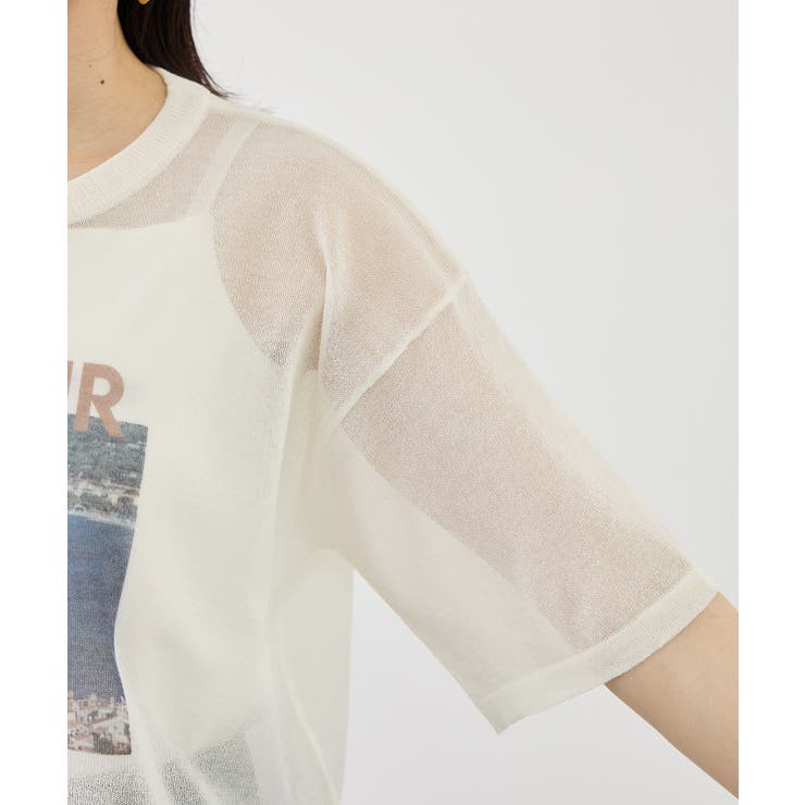 フォトプリントニットTシャツ | ROPE' PICNIC | 詳細画像23 