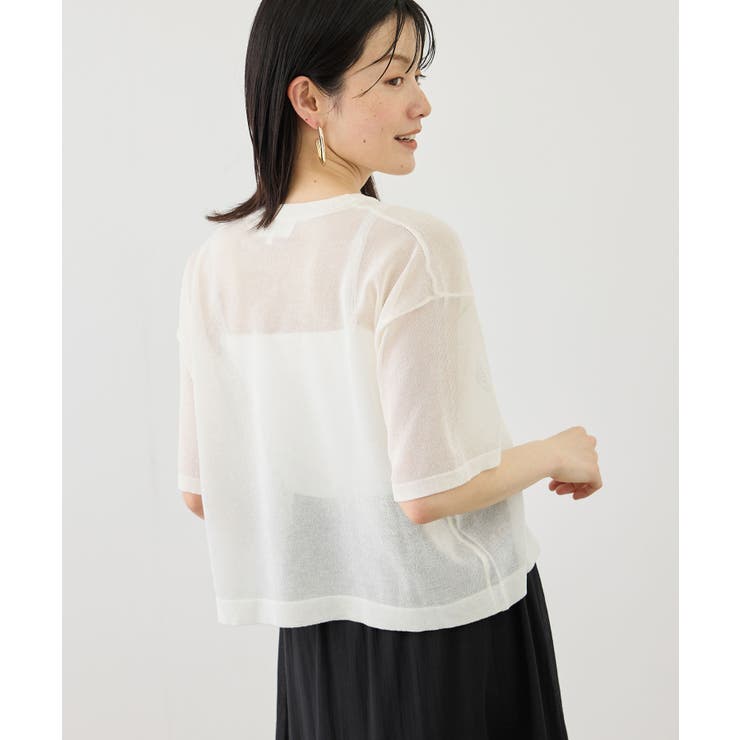 フォトプリントニットTシャツ | ROPE' PICNIC | 詳細画像9 
