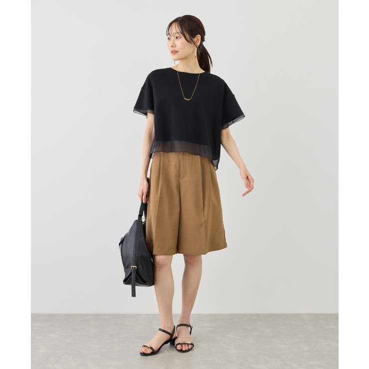 70シルケットシアードッキングトップス/着丈が選べる・UVカット・接触冷感 | ROPE' PICNIC | 詳細画像15 