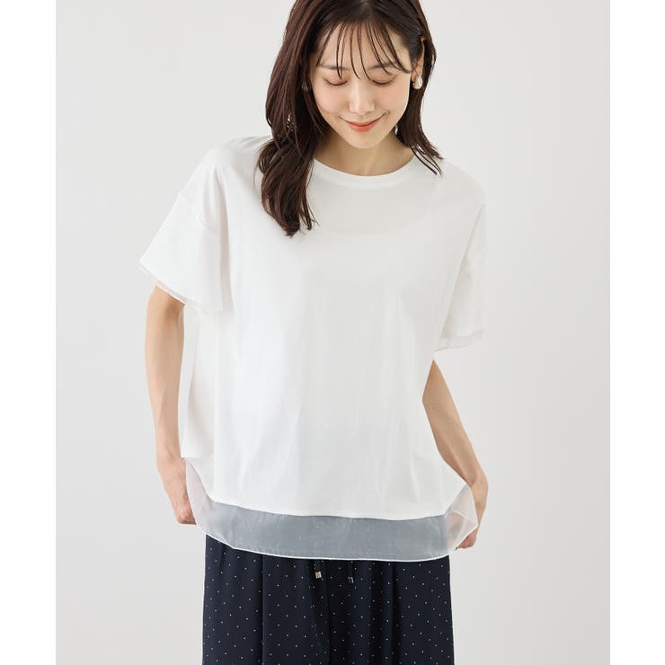 70シルケットシアードッキングトップス/着丈が選べる・UVカット・接触冷感 | ROPE' PICNIC | 詳細画像26 