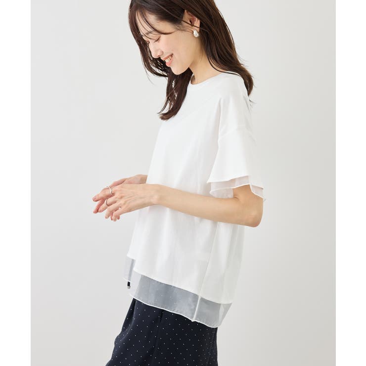 70シルケットシアードッキングトップス/着丈が選べる・UVカット・接触冷感 | ROPE' PICNIC | 詳細画像27 