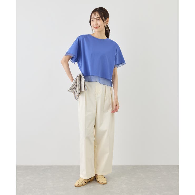 70シルケットシアードッキングトップス/着丈が選べる・UVカット・接触冷感 | ROPE' PICNIC | 詳細画像28 