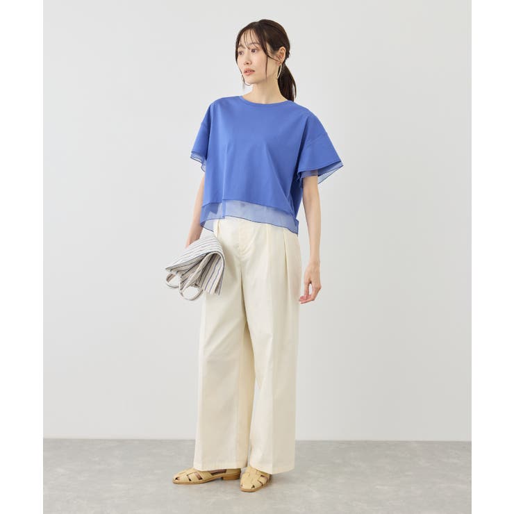 70シルケットシアードッキングトップス/着丈が選べる・UVカット・接触冷感 | ROPE' PICNIC | 詳細画像29 